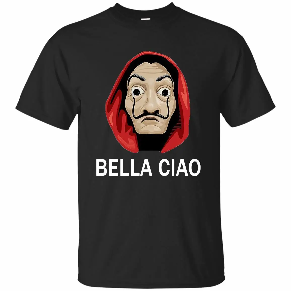 

Bella Ciao T-Shirt for La Casa Lovers Men T-shirt Black Navy Shirt Hip Hop