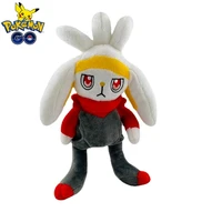 takara tomy anime pokemon piush 28cm gosanke scorbunny evolution version plush toy kawaii kids christmas gifts toys