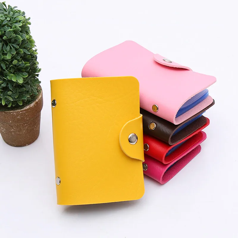 Держатель для удостоверения личности и кредитных карт мужчин женщин дорожный