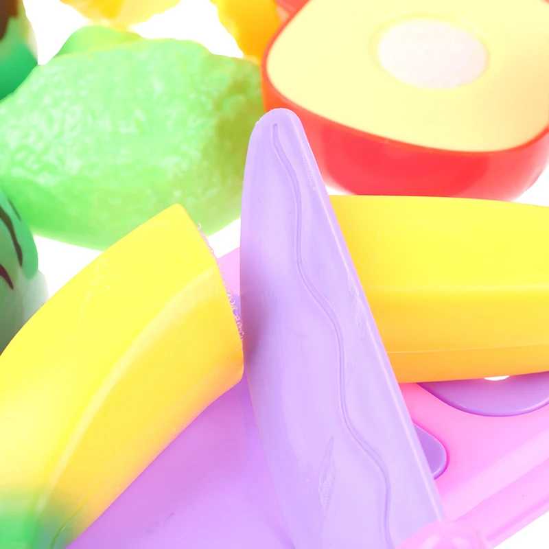 Горячая продажа 7 шт/9 шт Безопасный детский игровой домик игрушка резка фруктов