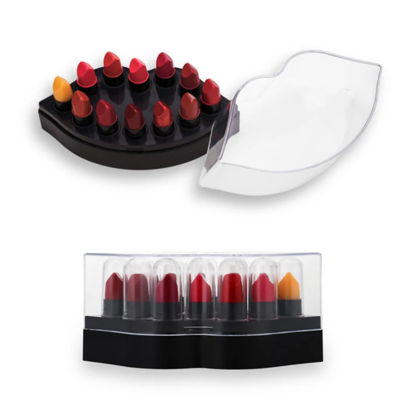 

Mini Lipstick Piano Shaped 12pcs /set Velvet Matte Lip Sample Moisturizing Lip Beauty Makeup Cosmetic TSLM1