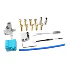 Нагревательная трубка для 3D-принтера, с силиконовым резистором и подогревом