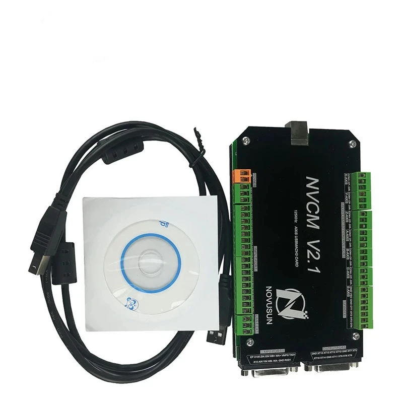 NVCM Mach3 USB интерфейс cnc контроллер движения nvcm 3 оси 4 5 осей 6 карта управления
