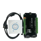 NVCM Mach3 USB интерфейс cnc контроллер движения nvcm 3 оси 4 оси 5 осей 6 осей cnc карта управления движением металлический чехол не нагревается