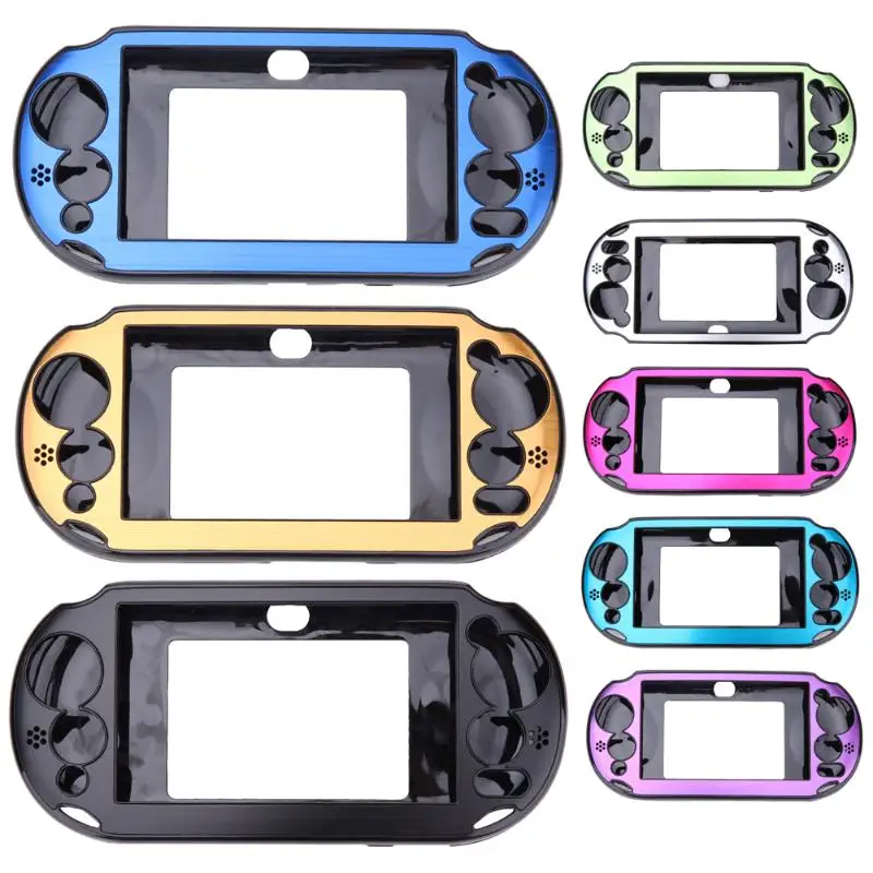 8 цветов Алюминиевый пластиковый защитный чехол для sony playstation PS Vita 2000 psv PCH 20|Чехлы|