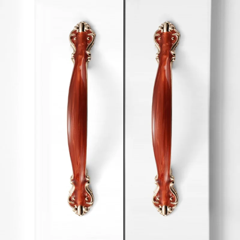 

1PC European Style Cabinet Knob Door Handle Pull With Screw Wardrobe Drawer Pulls Home Decoration