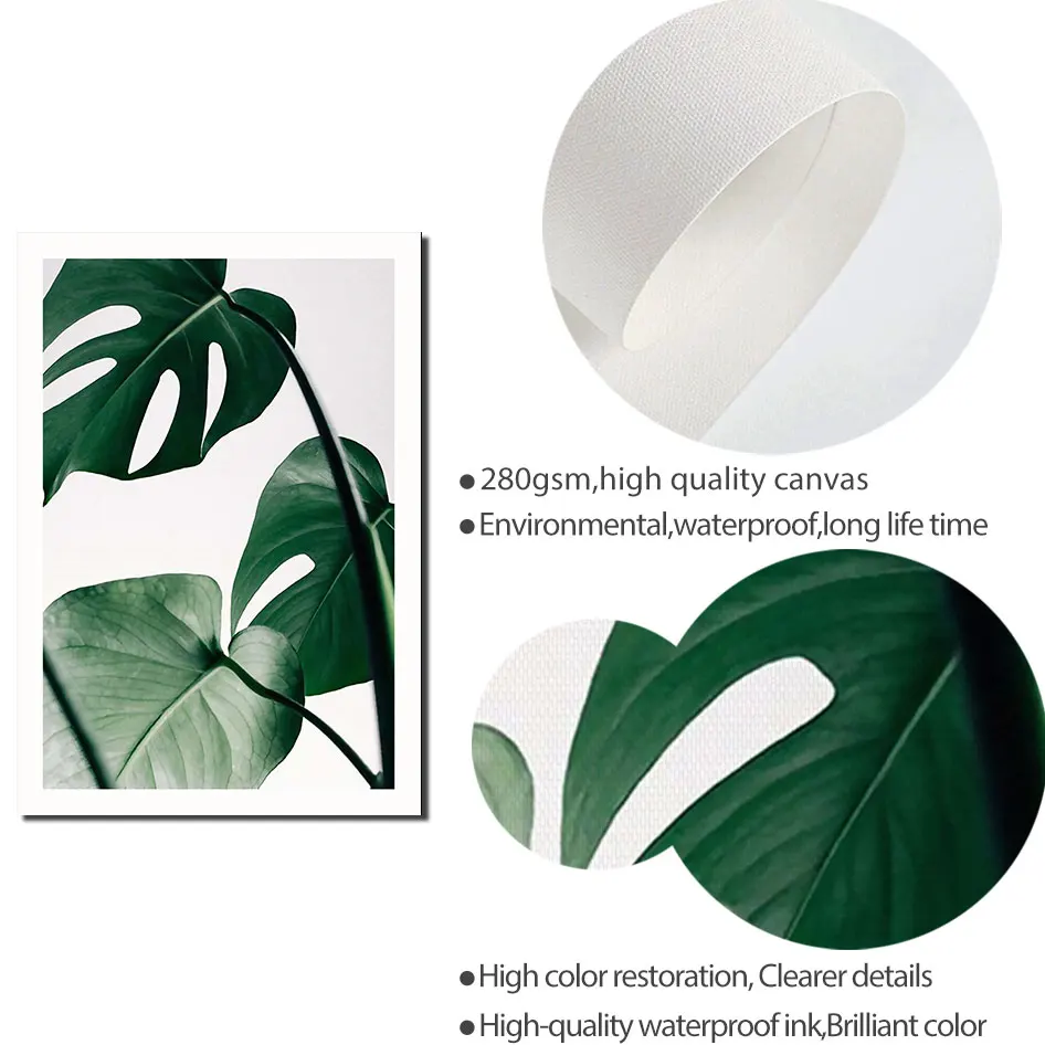 Постеры Monstera Deliciosa печать цитата постер на стену искусство детской стены