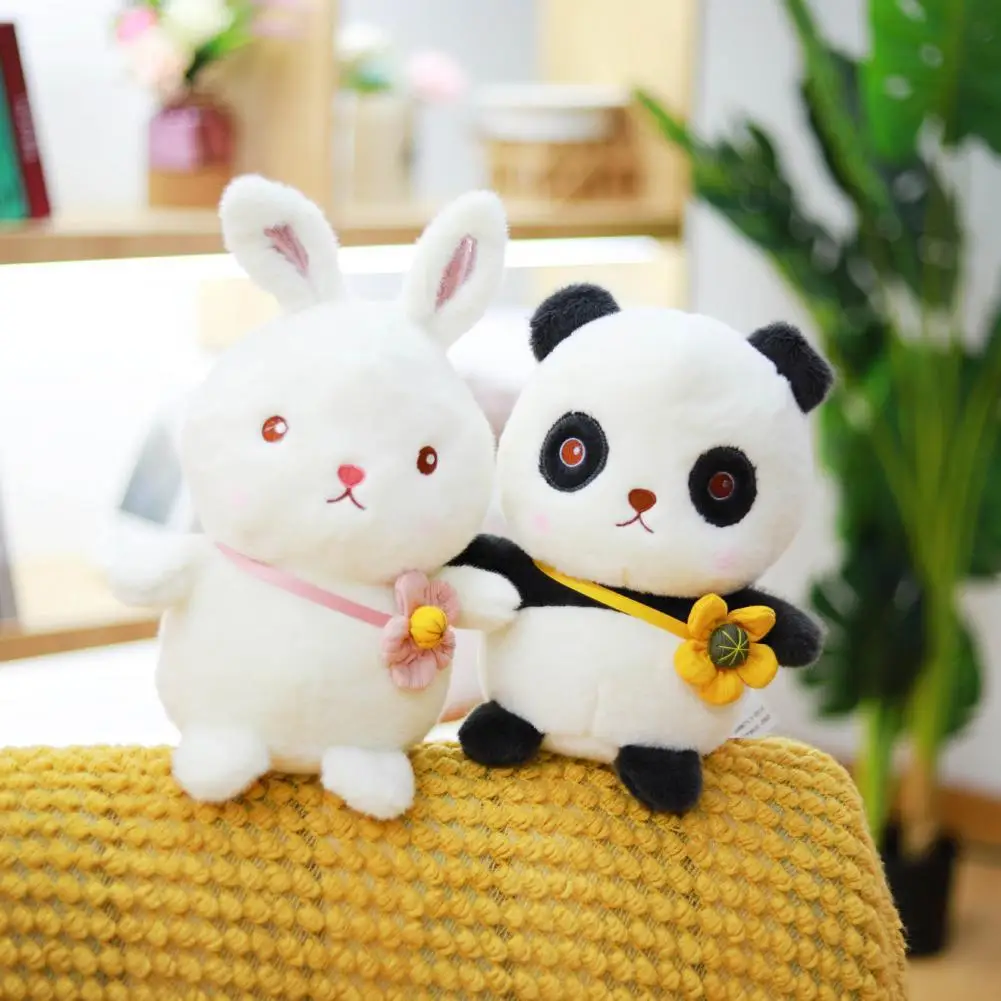 

Skin-friendly PP Cotton Soft Stuffed Sofa Window Decoration Panda Plush Toy Puppy Plush Toy for Home Decoration