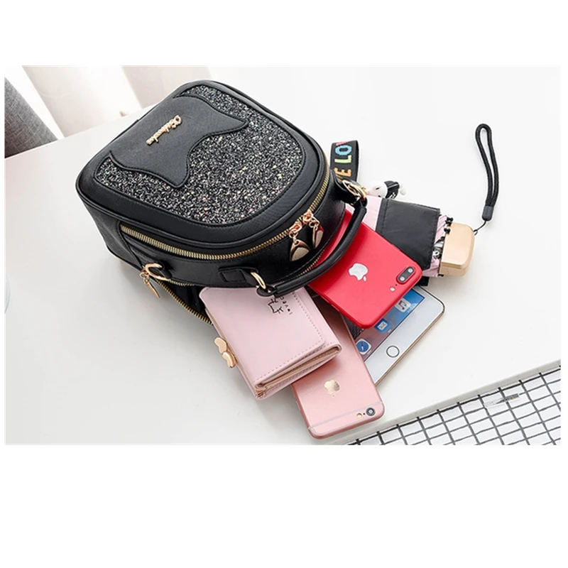 2019 брендовая модная блестящая сумка на плечо с блестками для женщин