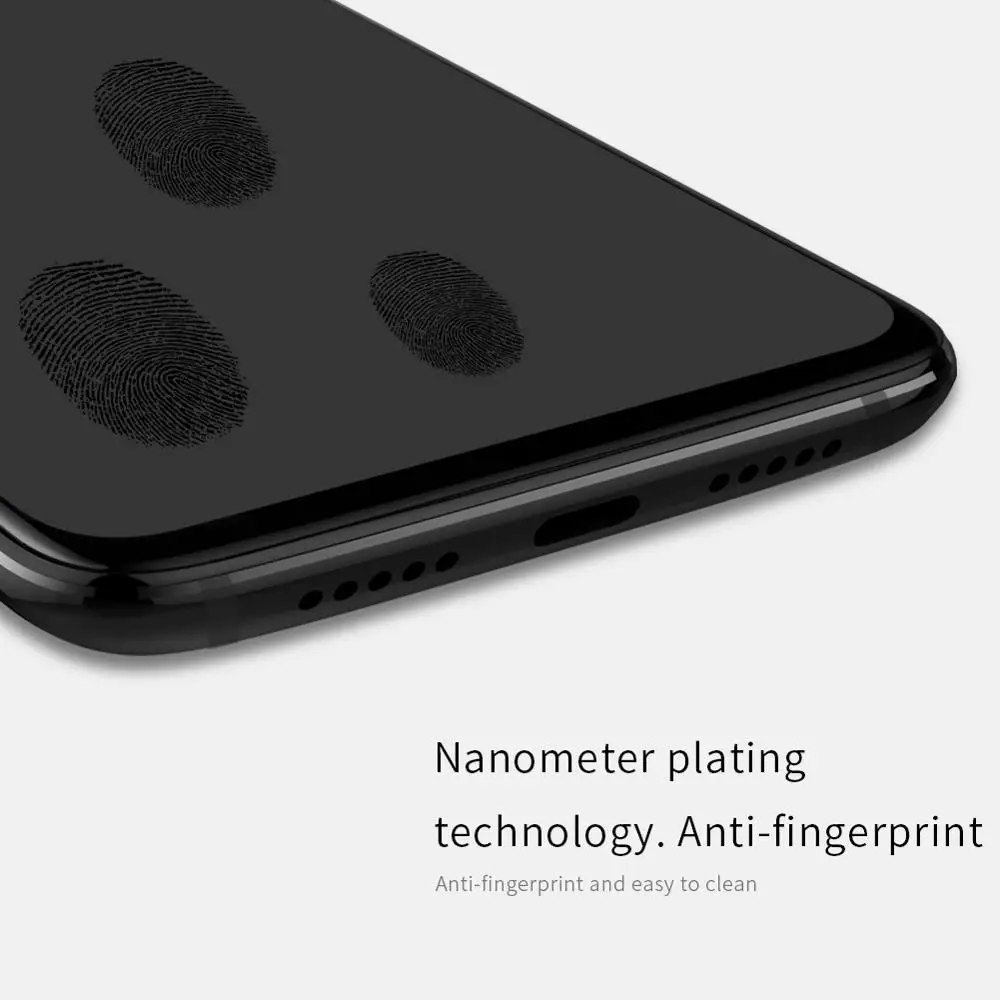 Oneplus 7 6T полноэкранное Защитное стекло NILLKIN XD CP + MAX закаленное Защита от отпечатков