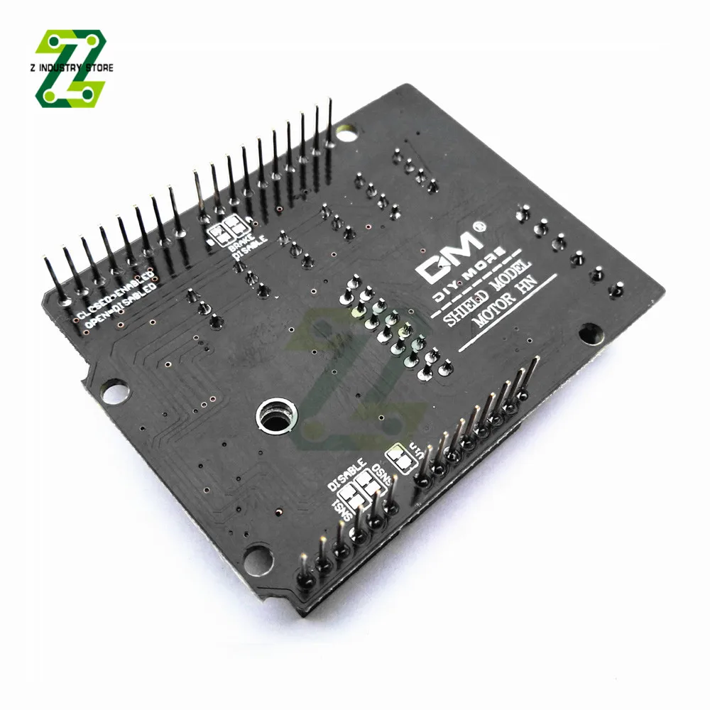 Модуль драйвера L298NH для Arduino R3 MEGA2560 двухканальный щит двигателя постоянного тока