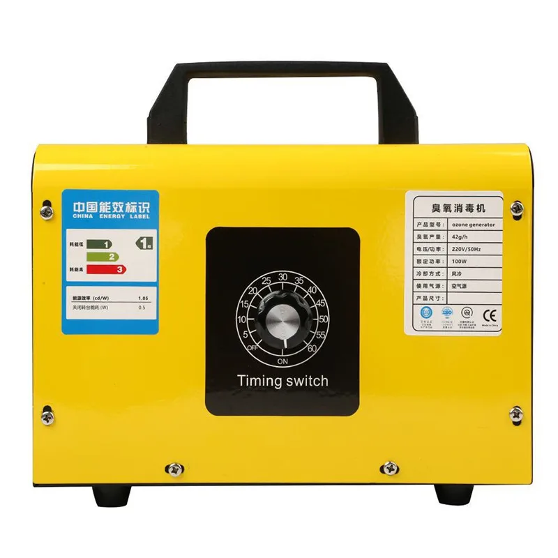 

Portable Ozone Generator 220V Disinfection Machine Ozone Air Purifier For Home Household Air Ozonizer Air Purification