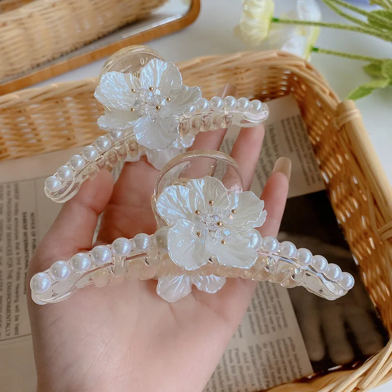 

Новые модные аксессуары для волос, женские элегантные акриловые жемчужины, геометрические металлические заколки для волос, винтажные шпил...