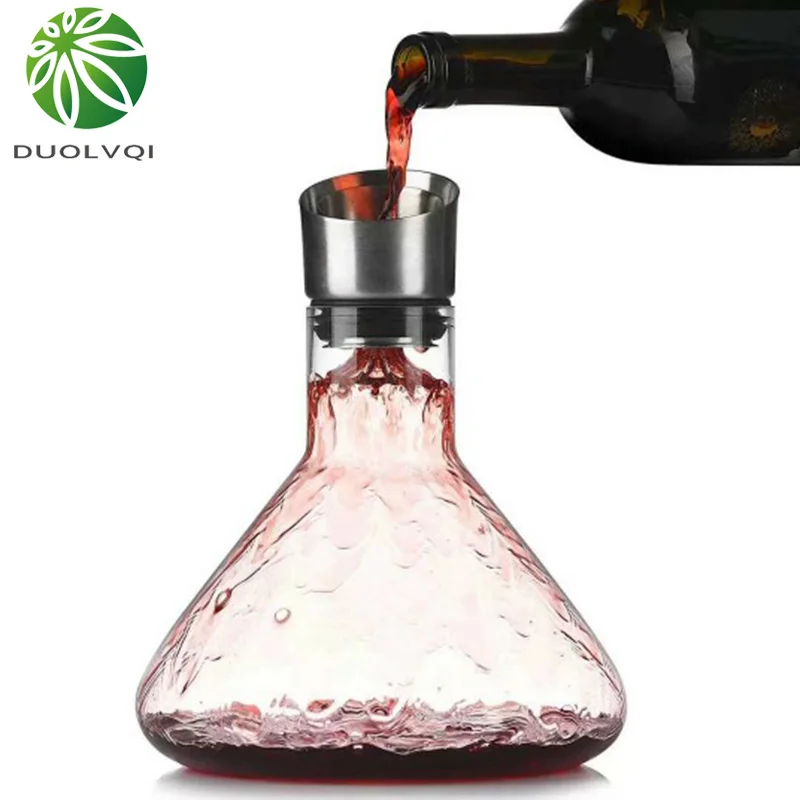 Декантер для красного вина Хрустальный наполнитель яркий графин шампанского