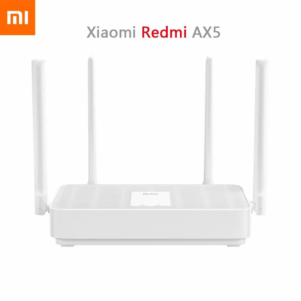 Wi-Fi роутер Xiaomi Redmi AX5 двухдиапазонный двухъядерный 2 4 ГГц 5 802.11ac с высоким