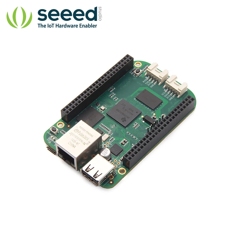 

Зеленая макетная плата Seeed Studio SBC BeagleBone Industrial ARM Wireless IOT