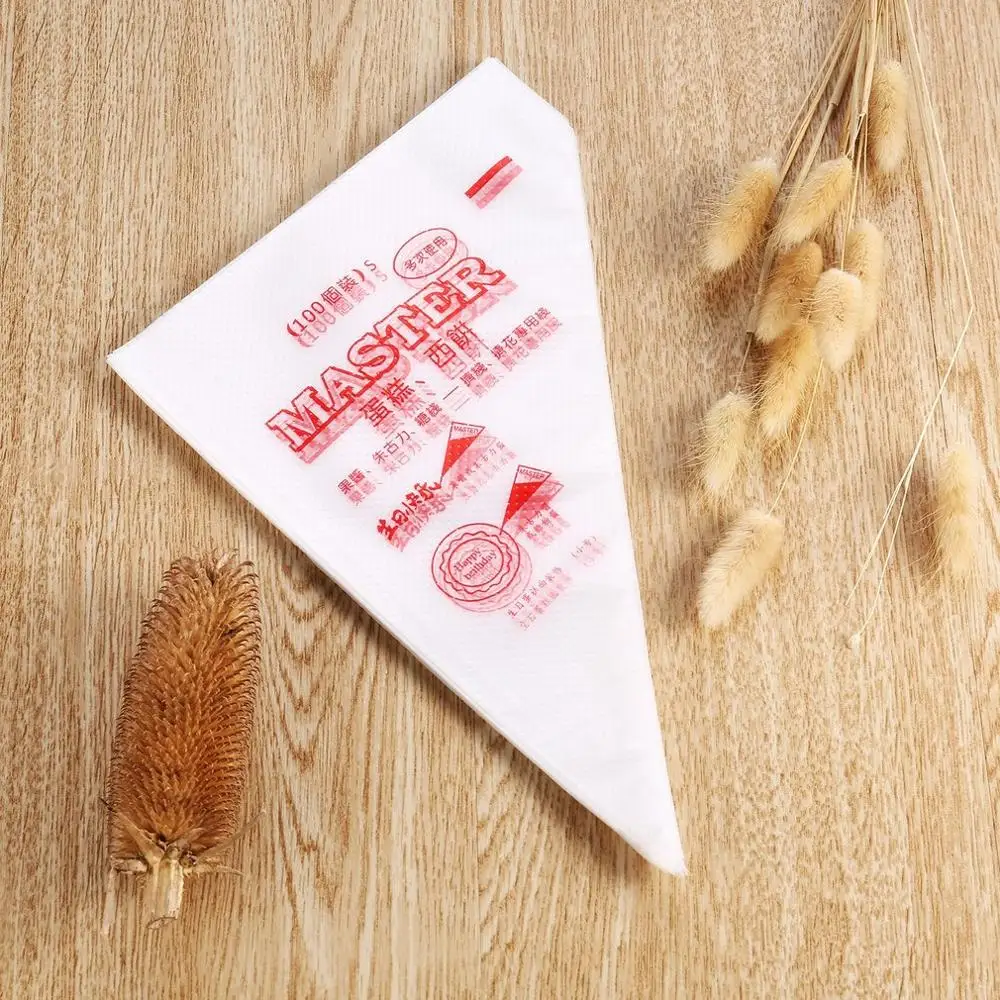 100 шт мешок для украшения выпечки инструмент тортов одноразовый кондитерских