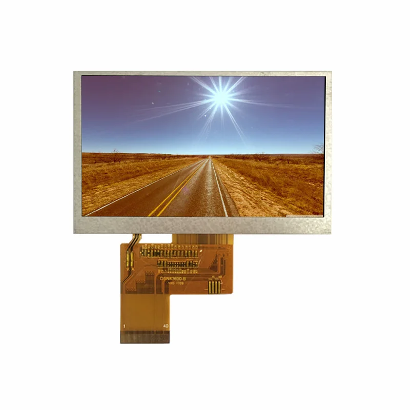 4.3 inch 480*272 16/18/24bit RGB interface high brightness TFT LCD with capacitive touch panel optical bonding tape | Компьютеры и