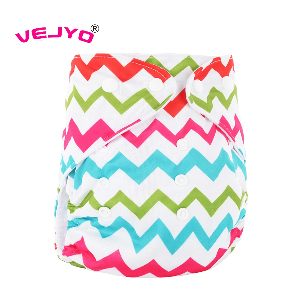 Многоразовые тканевые подгузники AIO Регулируемый размер для новорожденных ПУЛ