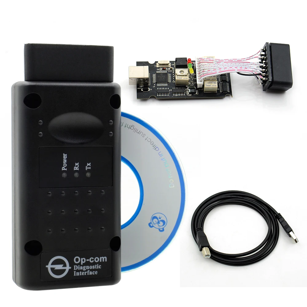 OBD2 OPCOM V1.99/1 65/1 70/1 78/1 59 для чтения кодов O-p * el сканер CANBUS opcom лучше чем elm327 obd2 |