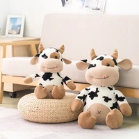 2021 new cute plush cow toy cute cattle plush stuffed animals cattle soft doll kids toys children birthday christmas gift