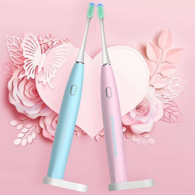 

5 Modes Sonic Electric Toothbrush Rechargeable USB Ultra Sonic Tooth Brush Waterproof for Adults Teeth Whitening