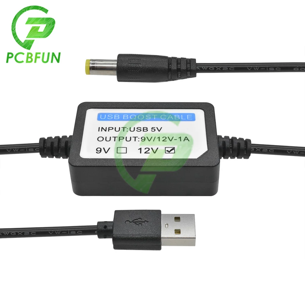USB-кабель для зарядки 5 В-9 В/12 В постоянного тока 1 А 2 1x5 мм | Электронные компоненты