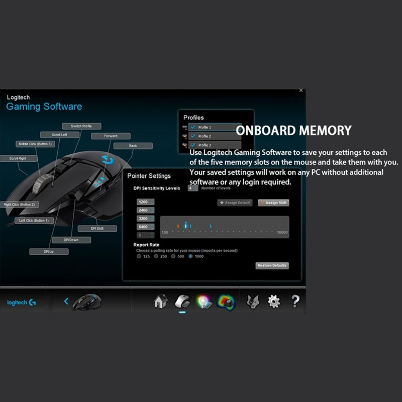 

G502 SE RGB Optical HERO Sensor Mouse 16,000DPI Adjustable 11 Programmable Buttons USB Wired Mechanical Gaming Mice