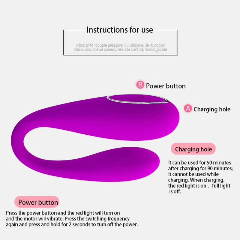 Секс игрушки G Spot Анальный Вибратор для взрослых Гладкий массаж простаты женщин