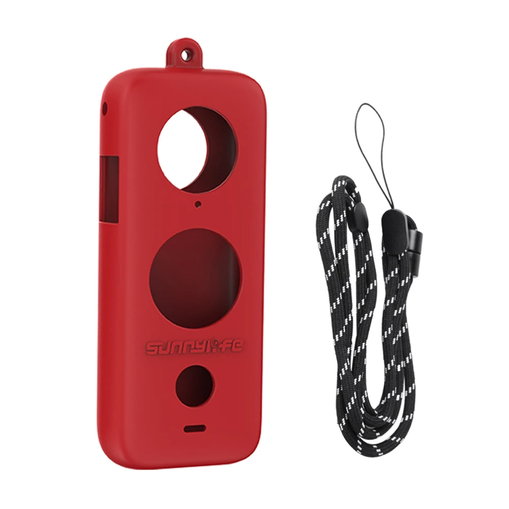 

Silicone Sports Camera Soft Cover Housing for Insta360 ONE X2 Dustproof Protective Case Sleeve Shell