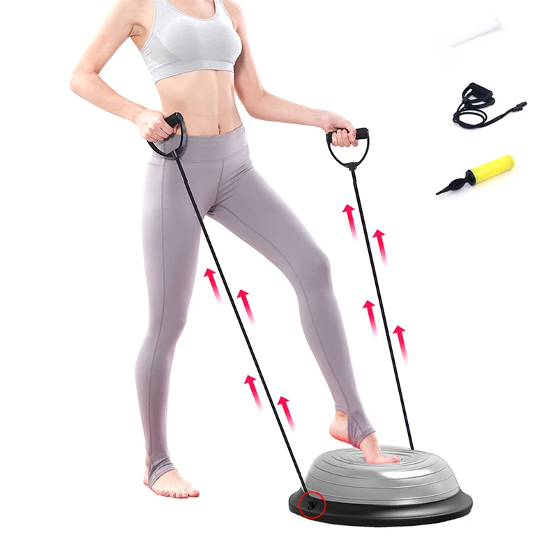 Надувной тренировочный мяч для йоги тренировочное оборудование тренажер