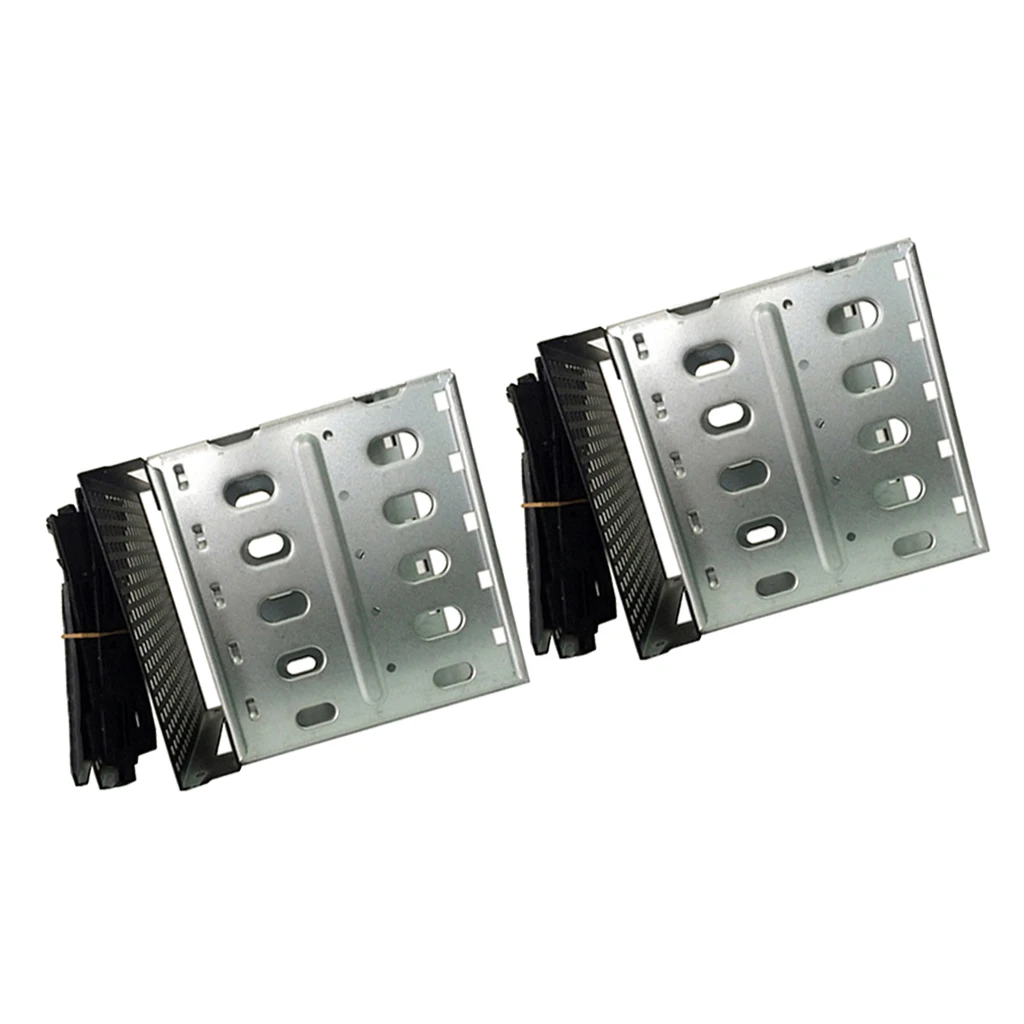 

2Pcs 5-Bay 3.5inch SATA Hard Drive Internal Enclosure Case Tray Holder Cages