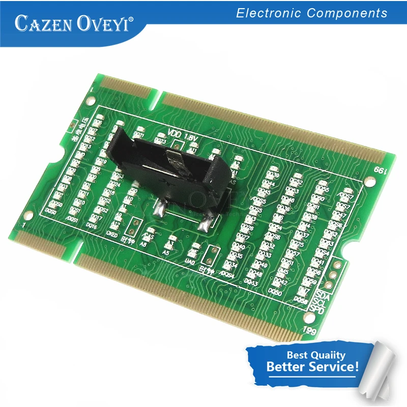 1 шт./лот памяти ноутбука DDR2 двойной подсветкой Тестовая карта положительных и