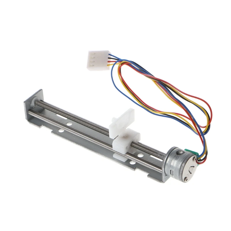 

DC 4-9V Drive Stepper Motor Screw with Nut Slider 2 Phase 4 Wire For Laser Engraving High Quality