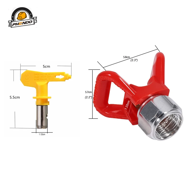 PHENDO Safe Набор безвоздушных распылителей безвоздушного распылителя и