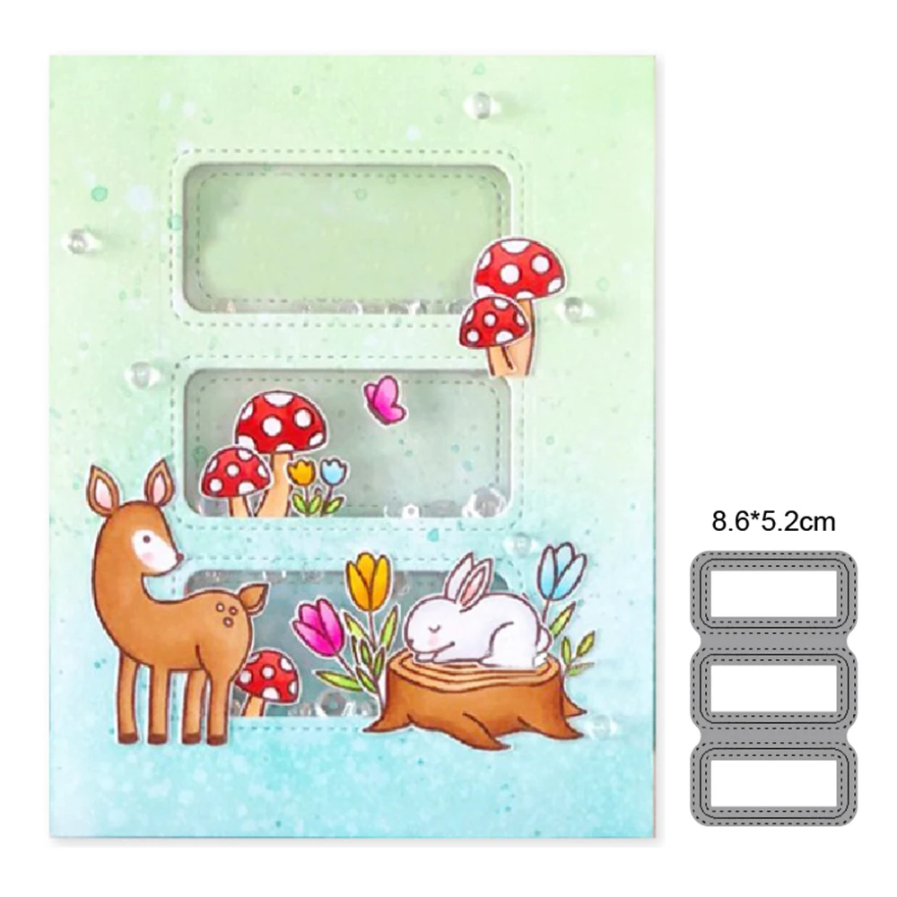 

2021 Cutting dies Background Frame metal cutting dies cut die mold Scrapbook paper craft knife mould blade punch stencils dies