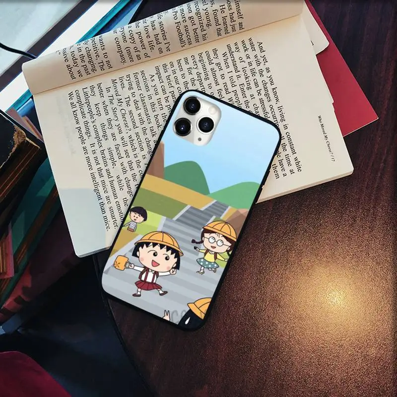 

Japanese anime Sakura Momoko Phone Case for iPhone 11 12 pro XS MAX 8 7 6 6S Plus X 5S SE 2020 XR Soft silicone