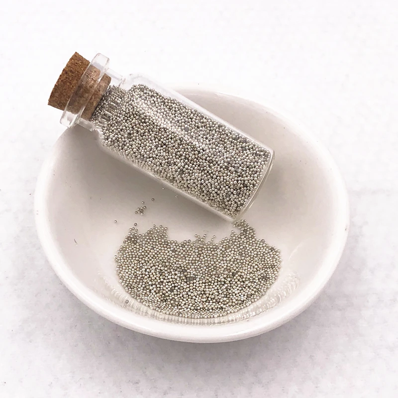 

10g 0.6-0.8mm Micro Beads Micro Ball Micro Crystal Caviar Beads Glass Trend Caviar Nail Art Decorations Tips Handwork DIY make