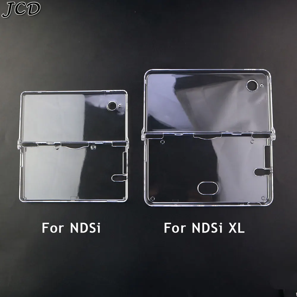 

JCD In Bulk Plastic Clear Crystal Protective Hard Shell Skin Case Cover For DSi NDSi NDSi XL Console