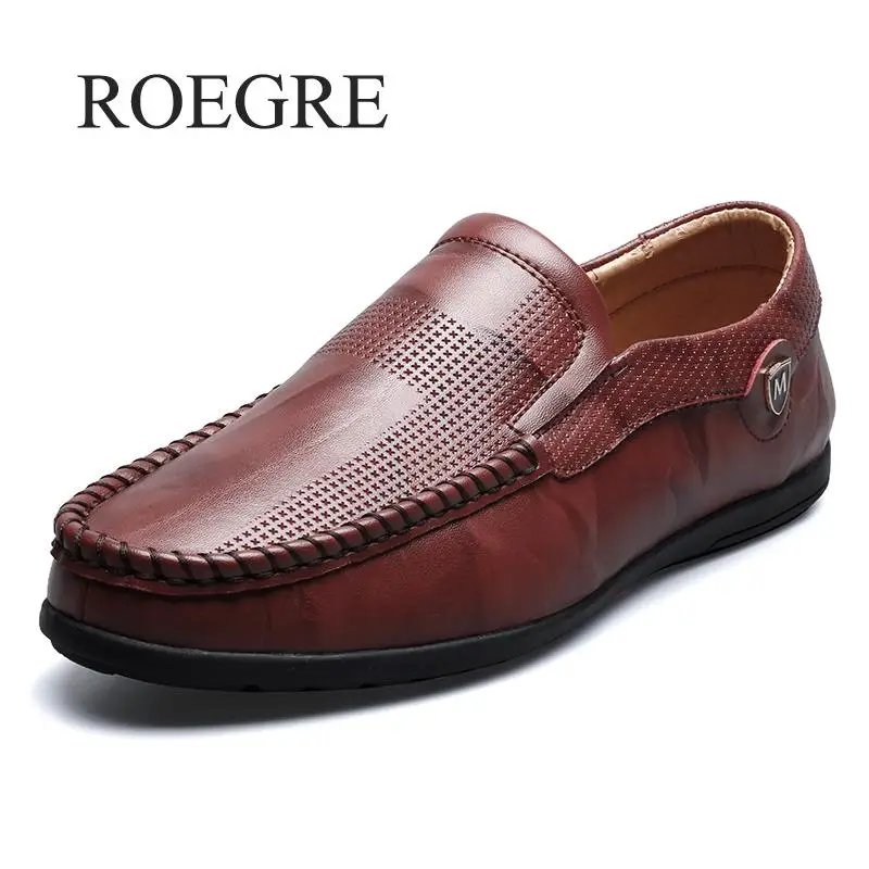 

Men Loafers Shoes Casual Men Driving Shoes Quality Leather Boats Shoe Brand Men Loafers Moccasins Breathable Zapatos De Conducir