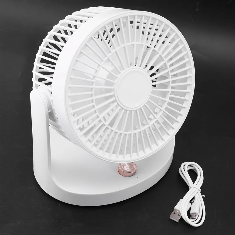 

FS-620002 Desktop Fan, USB Shaking Head Silent Large Wind for Office