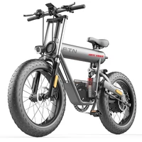 20inch fat ebike lithium battery snow electric bicycle power scooter electric beach off road atv 48v400w powerful ebike