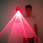 650нм красный лазерный Вихрь ручной лазерный пистолет для клуба вращающийся светодиодный светящийся костюм