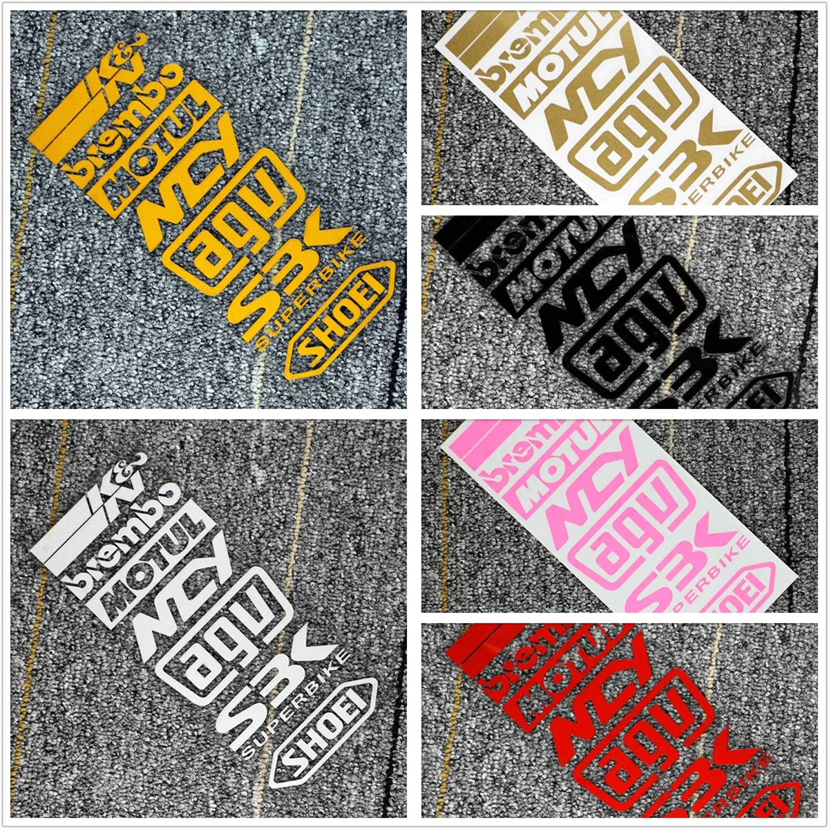 Светоотражающая боковая полоса для мотоцикла 1 комплект наклейка на