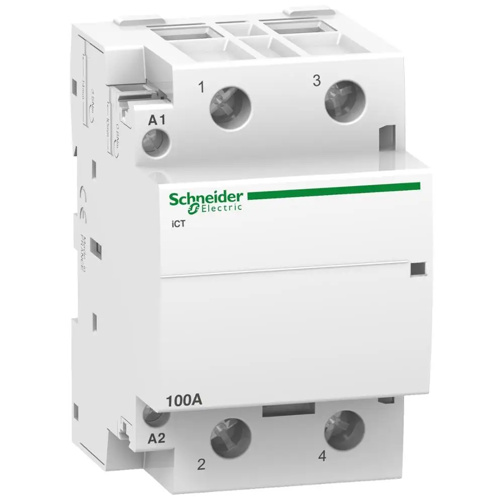 Tensão de Funcionamento Contator v 100a 50 hz Aplicação Aquecimento-baixa Carga Indutiva Controle Remotamente Avaliado 250 2 p 2no 220-240