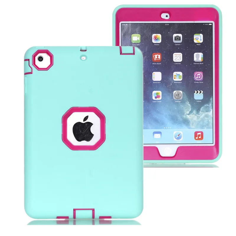 Для Apple iPad Mini 1 2 3 Retina защита для детей противоударный сверхпрочный силиконовый