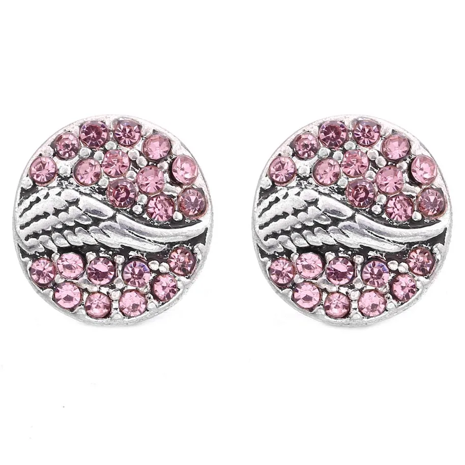 Новое поступление Имбирные кнопки с крыльями ангела 12 мм ювелирные изделия