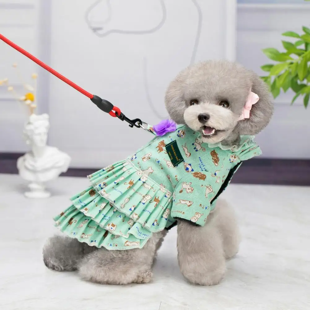 

Pet Dress Thickened Pet Dogs Cats Princess Dress Pet Skirt Lovely Pet Clothes