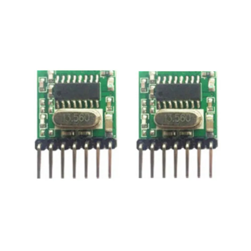 2 шт. 433 МГц Супергетеродинный радиочастотный беспроводной передатчик Модуль 1527