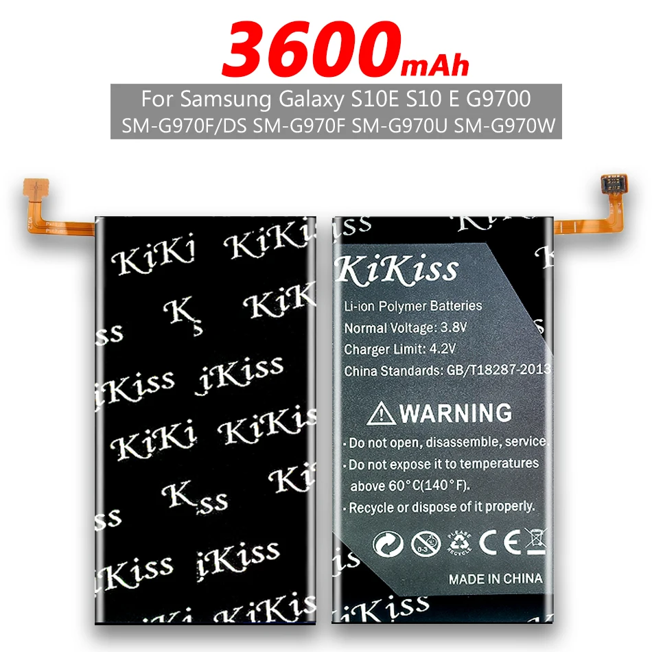 Оригинальная Аккумуляторная Батарея KiKiss 3600 мАч для Samsung Galaxy S10E S10 E G9700 - купить по